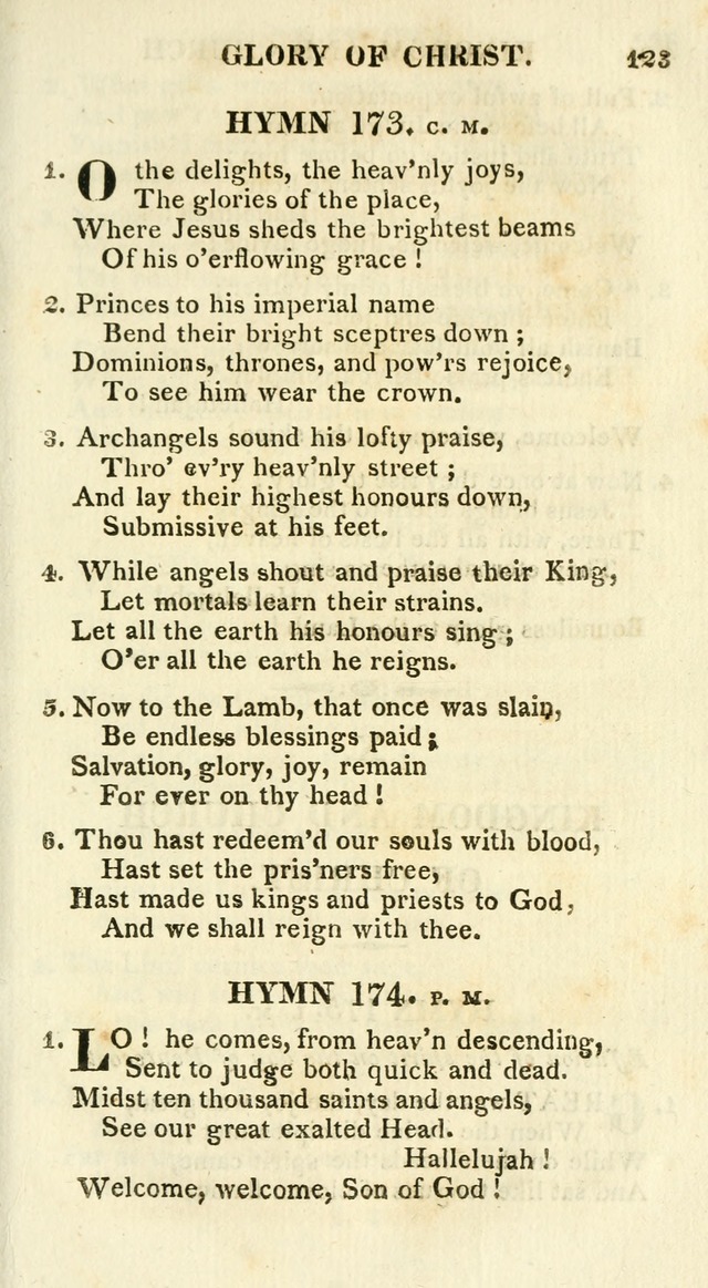 A Collection of Hymns and a Liturgy for the Use of Evangelical Lutheran Churches: to which are added prayers for families and individuals page 123
