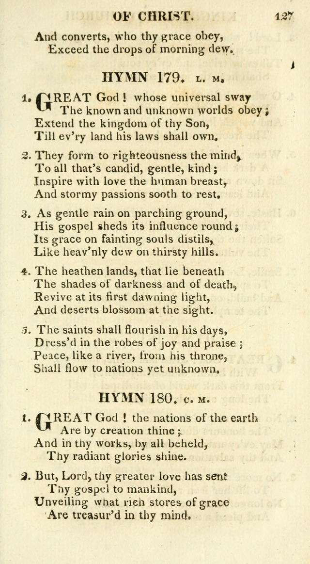 A Collection of Hymns and a Liturgy for the Use of Evangelical Lutheran Churches: to which are added prayers for families and individuals page 127