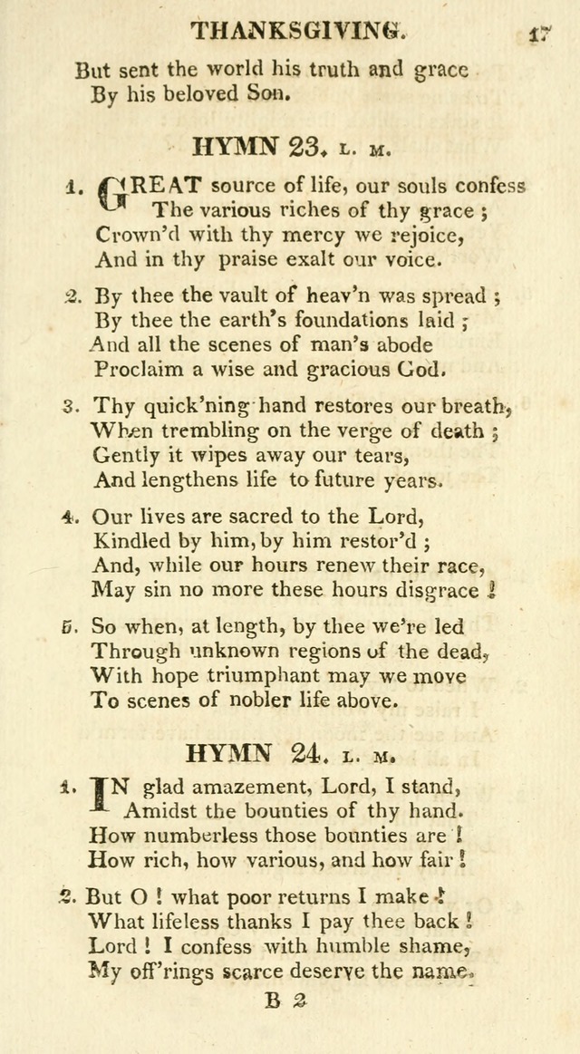 A Collection of Hymns and a Liturgy for the Use of Evangelical Lutheran Churches: to which are added prayers for families and individuals page 17