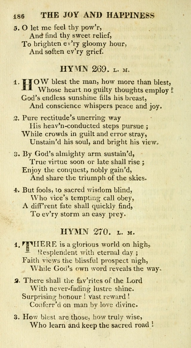 A Collection of Hymns and a Liturgy for the Use of Evangelical Lutheran Churches: to which are added prayers for families and individuals page 186