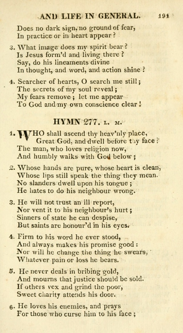 A Collection of Hymns and a Liturgy for the Use of Evangelical Lutheran Churches: to which are added prayers for families and individuals page 191