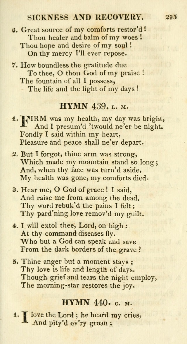 A Collection of Hymns and a Liturgy for the Use of Evangelical Lutheran Churches: to which are added prayers for families and individuals page 295