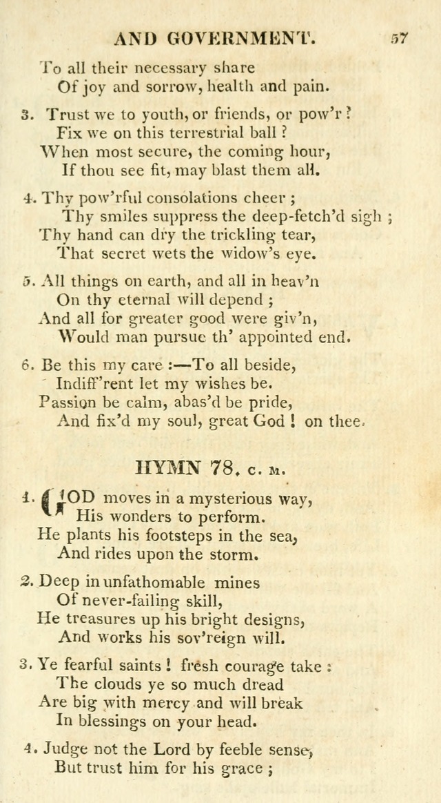 A Collection of Hymns and a Liturgy for the Use of Evangelical Lutheran Churches: to which are added prayers for families and individuals page 57