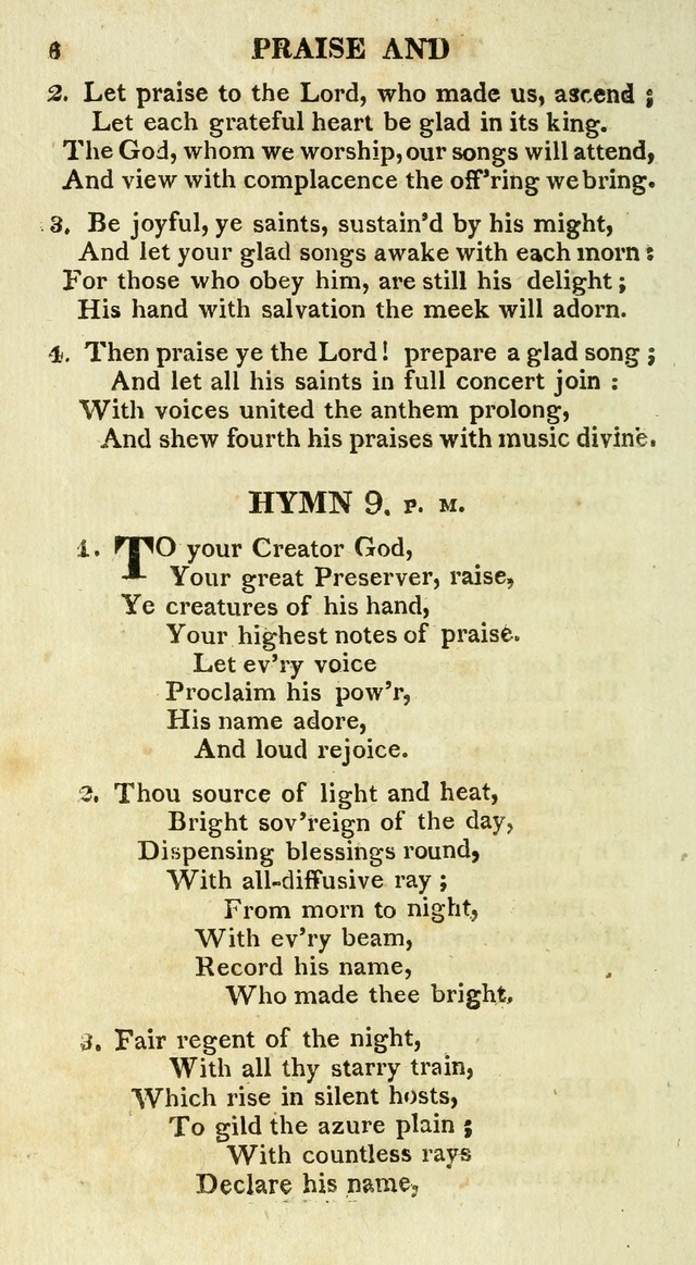 A Collection of Hymns and a Liturgy for the Use of Evangelical Lutheran Churches: to which are added prayers for families and individuals page 6