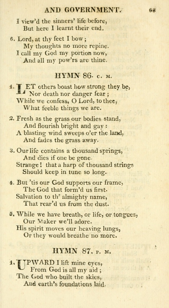 A Collection of Hymns and a Liturgy for the Use of Evangelical Lutheran Churches: to which are added prayers for families and individuals page 63