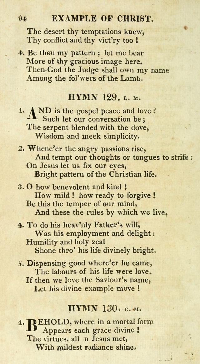 A Collection of Hymns and a Liturgy for the Use of Evangelical Lutheran Churches: to which are added prayers for families and individuals page 94