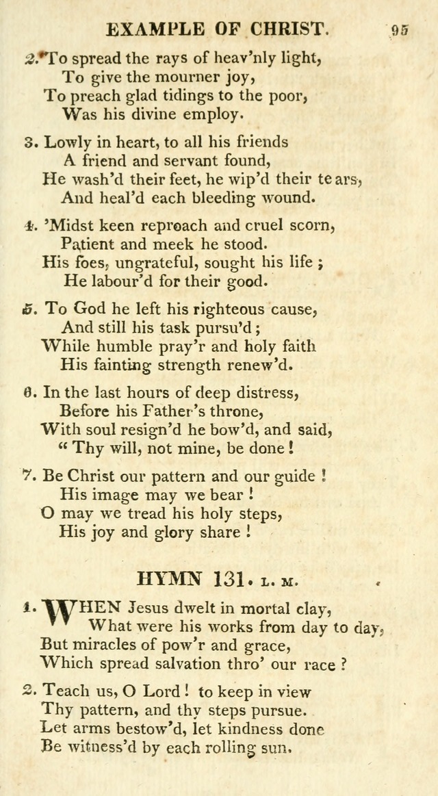 A Collection of Hymns and a Liturgy for the Use of Evangelical Lutheran Churches: to which are added prayers for families and individuals page 95