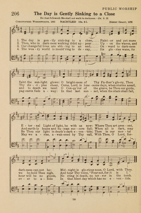 Church Hymnal, Mennonite: a collection of hymns and sacred songs suitable for use in public worship, worship in the home, and all general occasions (1st ed. ) [with Deutscher Anhang] page 150