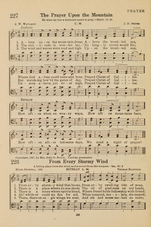 Church Hymnal, Mennonite: a collection of hymns and sacred songs suitable for use in public worship, worship in the home, and all general occasions (1st ed. ) [with Deutscher Anhang] page 166