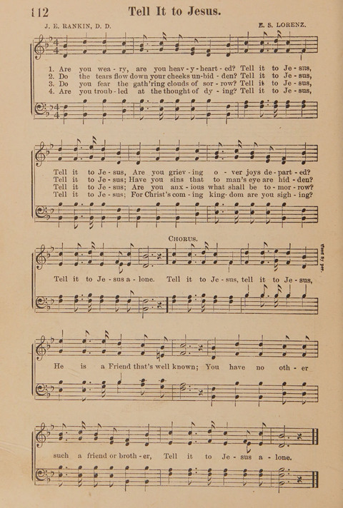 Conquest Hymns: New and Old for all Services page 112