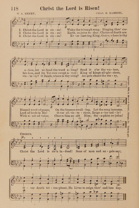 Conquest Hymns: New and Old for all Services page 118