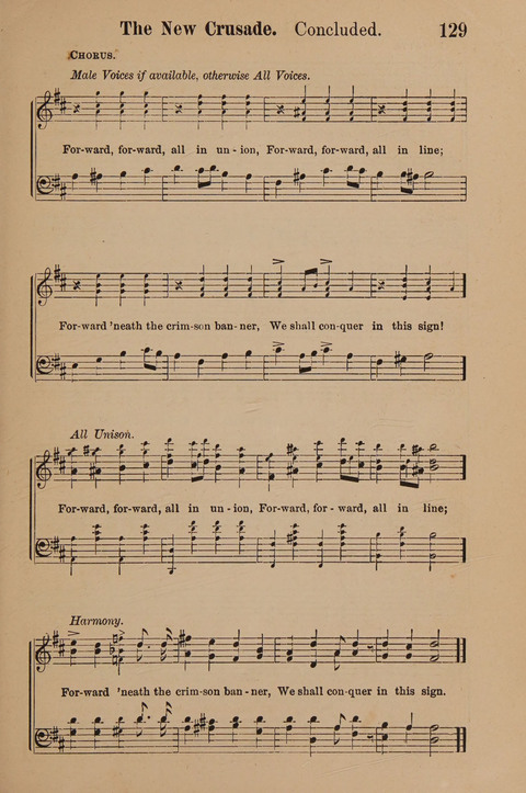 Conquest Hymns: New and Old for all Services page 129