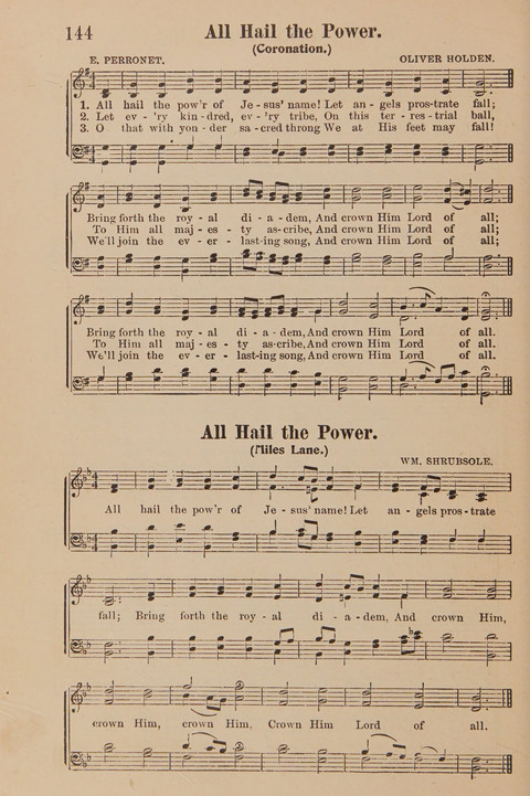 Conquest Hymns: New and Old for all Services page 144