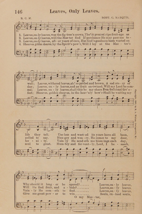 Conquest Hymns: New and Old for all Services page 146