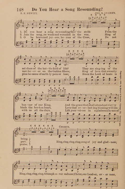 Conquest Hymns: New and Old for all Services page 148
