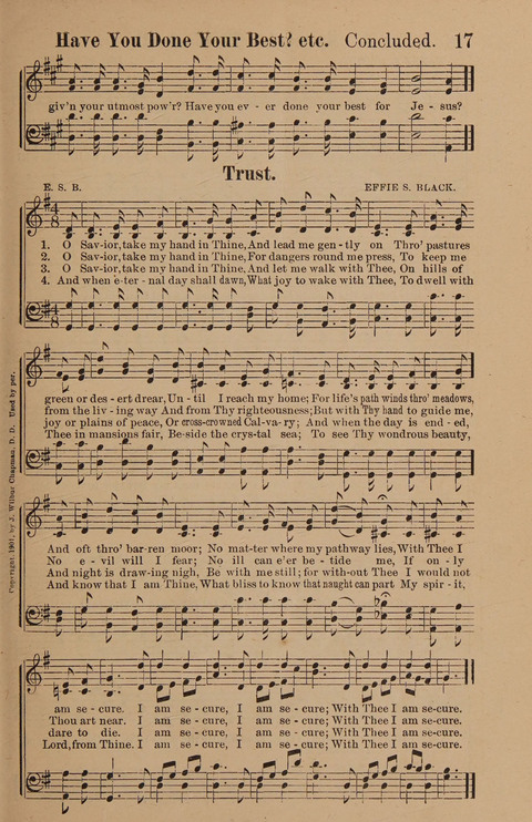 Conquest Hymns: New and Old for all Services page 17