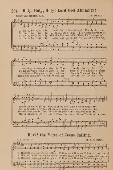 Conquest Hymns: New and Old for all Services page 204