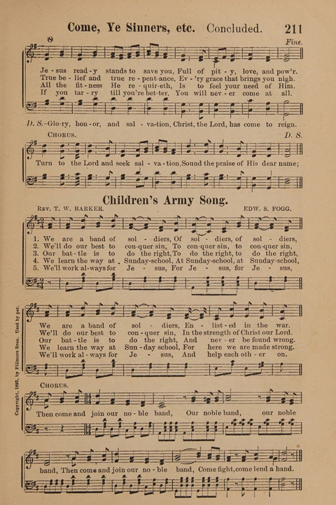 Conquest Hymns: New and Old for all Services page 211