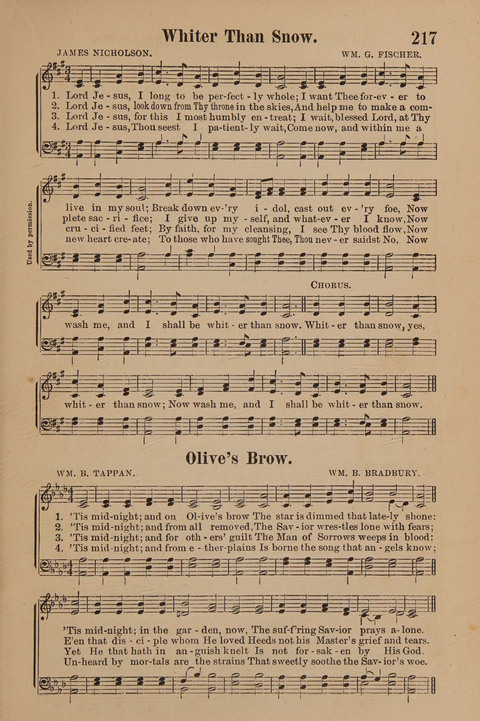 Conquest Hymns: New and Old for all Services page 217