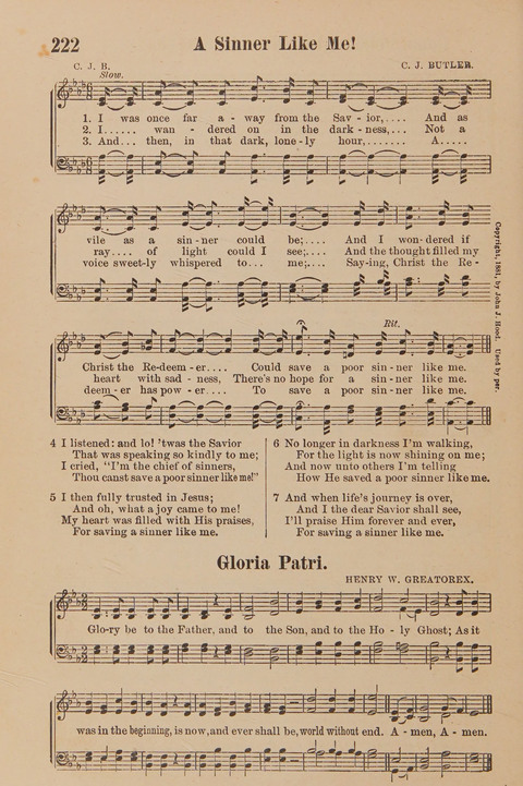 Conquest Hymns: New and Old for all Services page 222