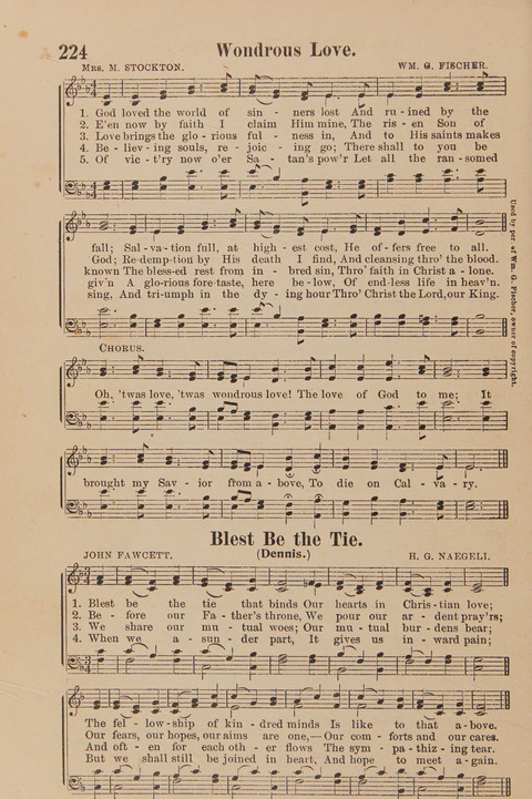 Conquest Hymns: New and Old for all Services page 224