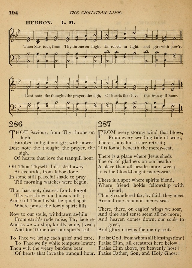The Christian Hymnal: a selection of psalms and hymns with music, for use in public worship page 196