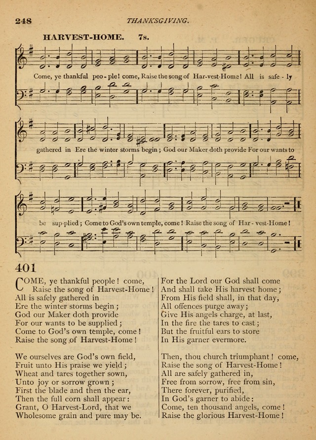 The Christian Hymnal: a selection of psalms and hymns with music, for use in public worship page 250