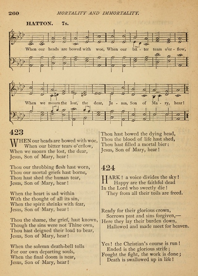 The Christian Hymnal: a selection of psalms and hymns with music, for use in public worship page 262