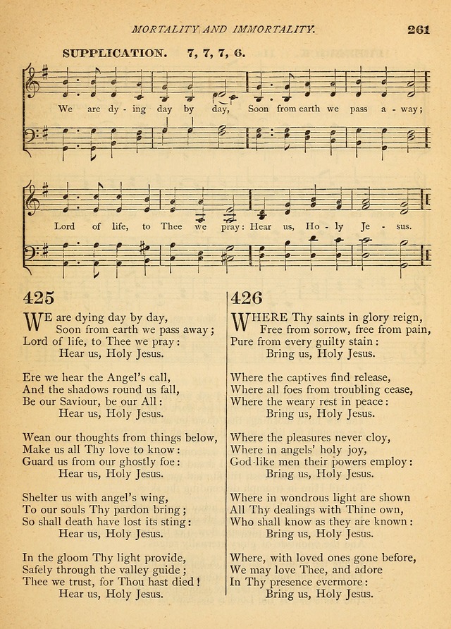 The Christian Hymnal: a selection of psalms and hymns with music, for use in public worship page 263