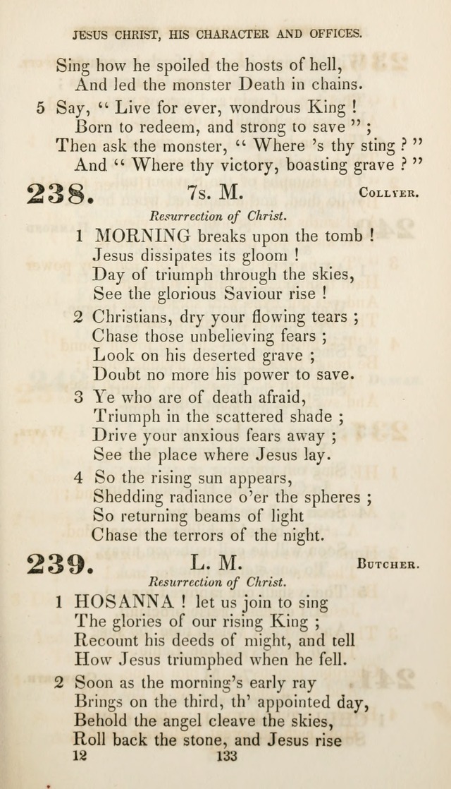Christian Hymns for Public and Private Worship: a collection compiled  by a committee of the Cheshire Pastoral Association (11th ed.) page 133