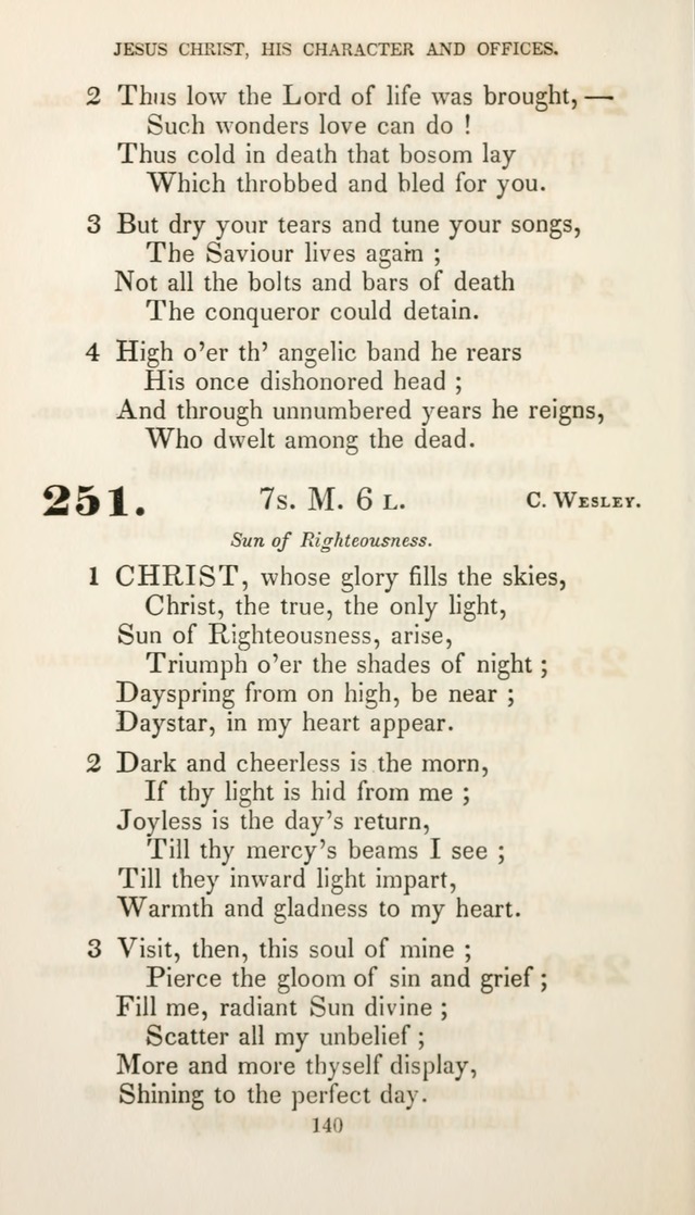 Christian Hymns for Public and Private Worship: a collection compiled  by a committee of the Cheshire Pastoral Association (11th ed.) page 140