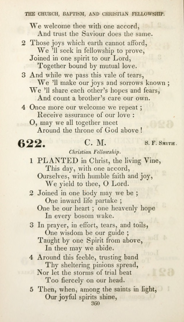 Christian Hymns for Public and Private Worship: a collection compiled  by a committee of the Cheshire Pastoral Association (11th ed.) page 360