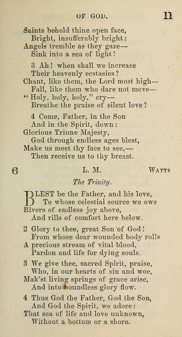 A Collection of Hymns for Public, Social, and Domestic Worship page 11