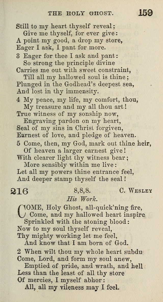 A Collection of Hymns for Public, Social, and Domestic Worship page 161