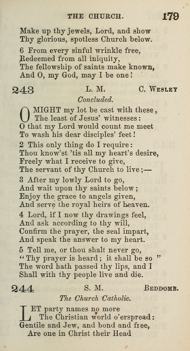 A Collection of Hymns for Public, Social, and Domestic Worship page 181