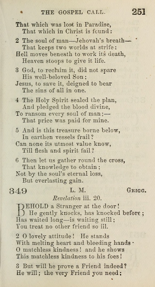 A Collection of Hymns for Public, Social, and Domestic Worship page 253