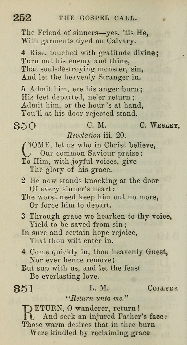 A Collection of Hymns for Public, Social, and Domestic Worship page 254