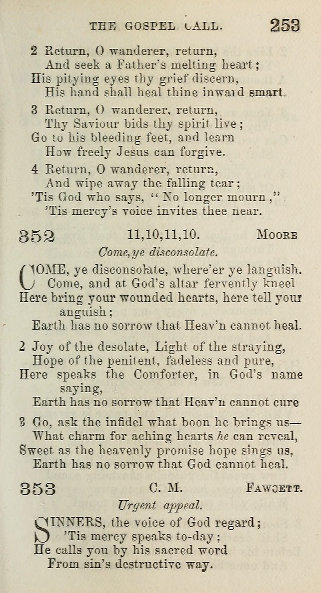 A Collection of Hymns for Public, Social, and Domestic Worship page 255