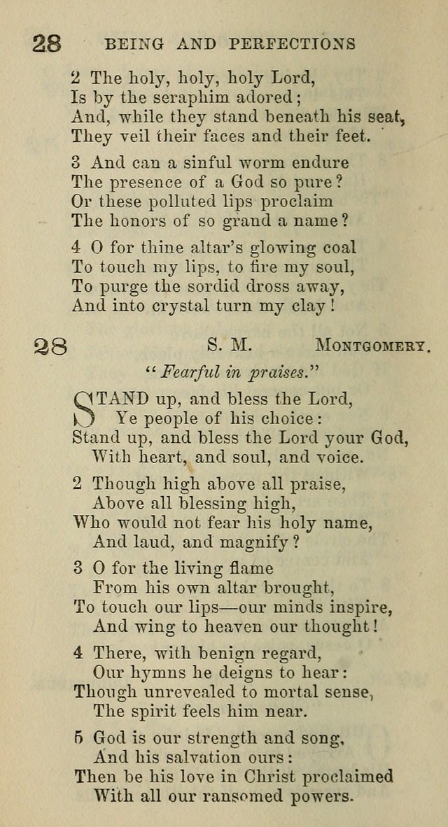 A Collection of Hymns for Public, Social, and Domestic Worship page 28