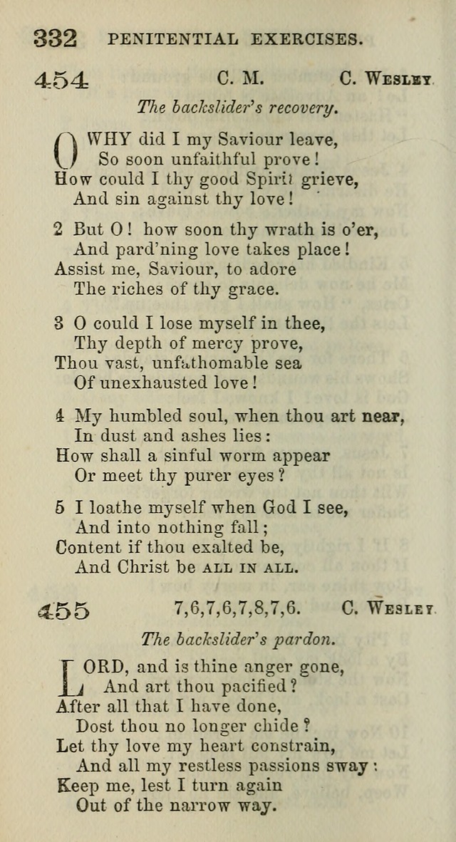 A Collection of Hymns for Public, Social, and Domestic Worship page 334