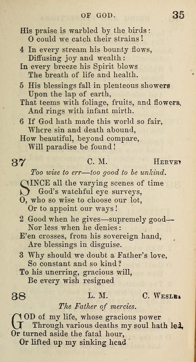 A Collection of Hymns for Public, Social, and Domestic Worship page 35