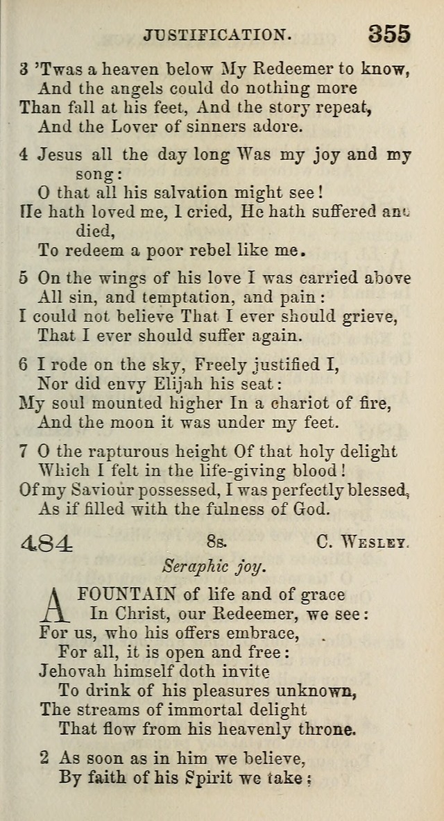 A Collection of Hymns for Public, Social, and Domestic Worship page 357