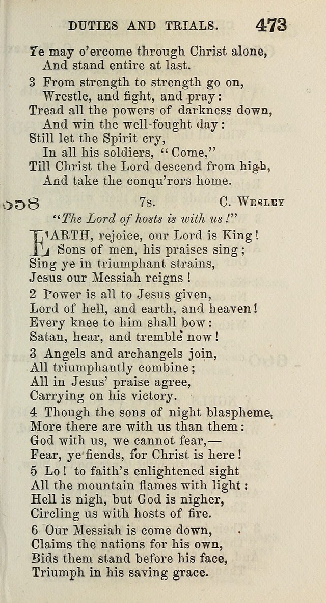 A Collection of Hymns for Public, Social, and Domestic Worship page 477