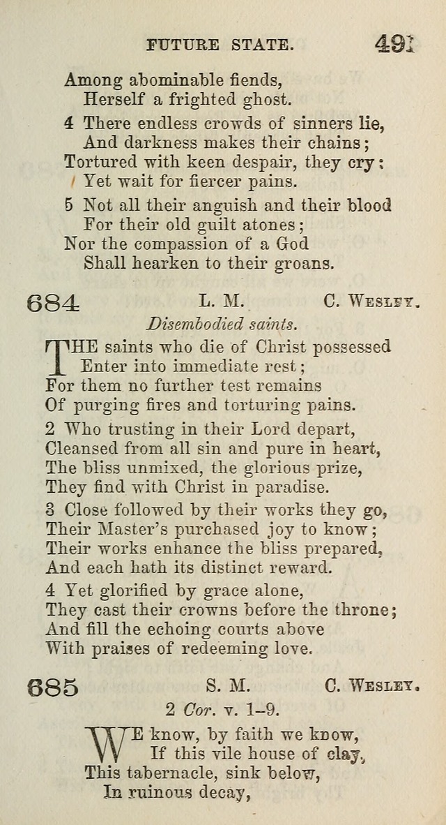 A Collection of Hymns for Public, Social, and Domestic Worship page 495