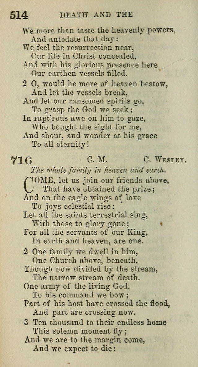 A Collection of Hymns for Public, Social, and Domestic Worship page 518