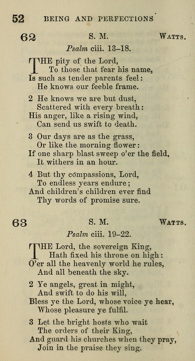A Collection of Hymns for Public, Social, and Domestic Worship page 52