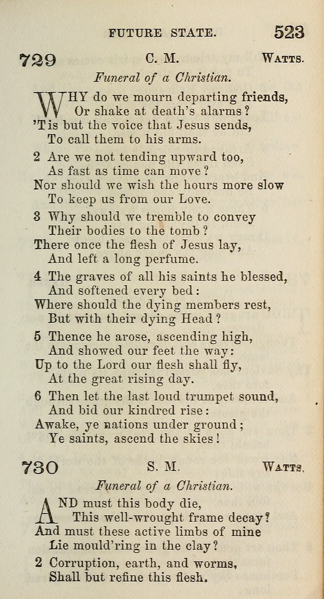 A Collection of Hymns for Public, Social, and Domestic Worship page 527