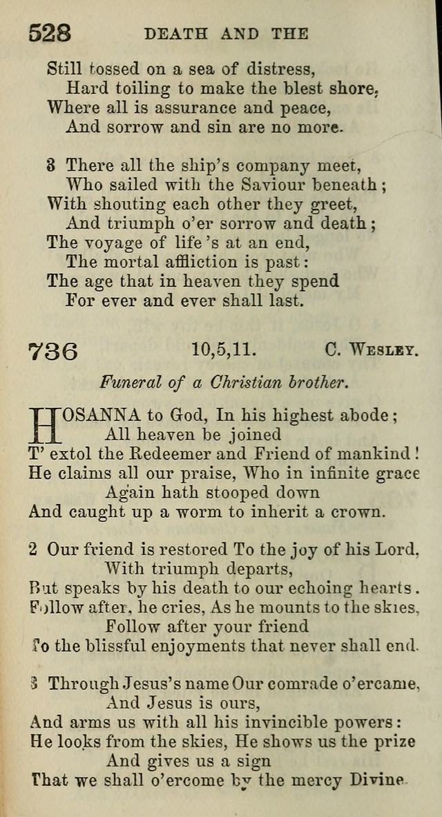 A Collection of Hymns for Public, Social, and Domestic Worship page 532