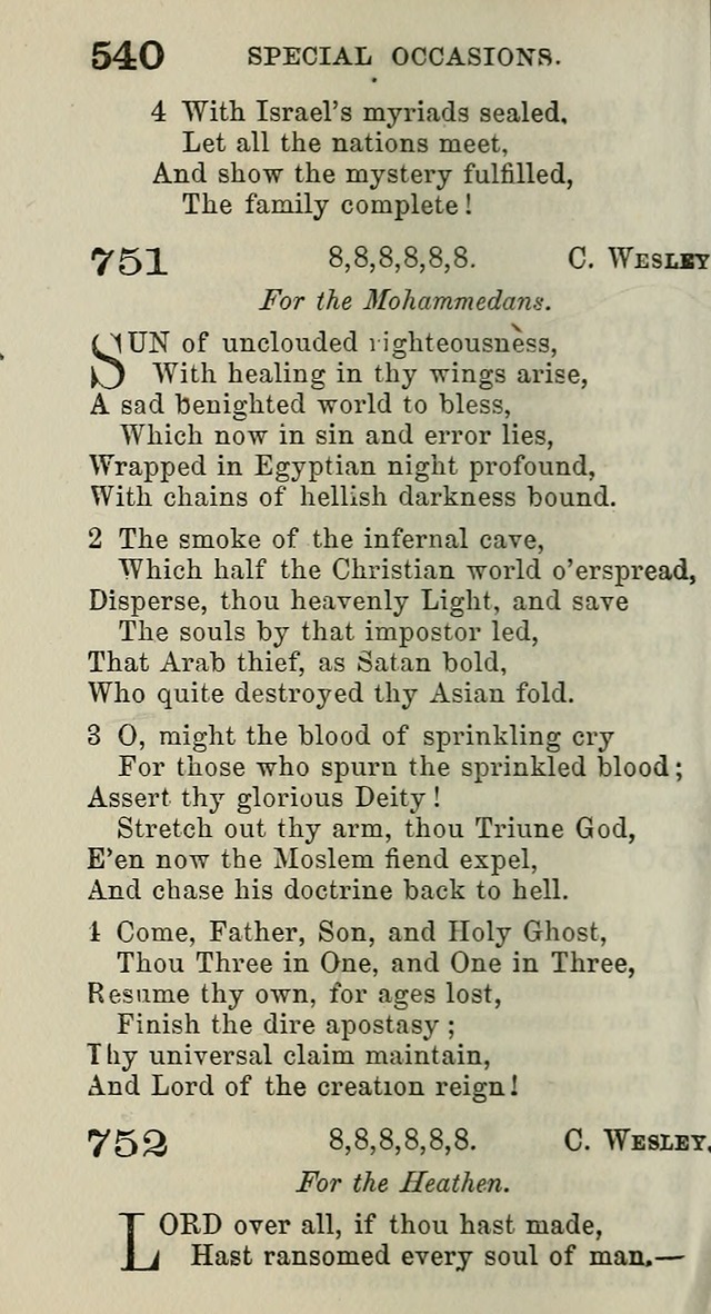 A Collection of Hymns for Public, Social, and Domestic Worship page 544
