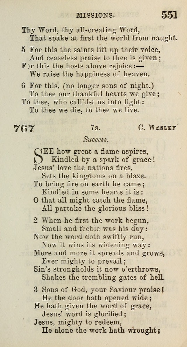 A Collection of Hymns for Public, Social, and Domestic Worship page 555